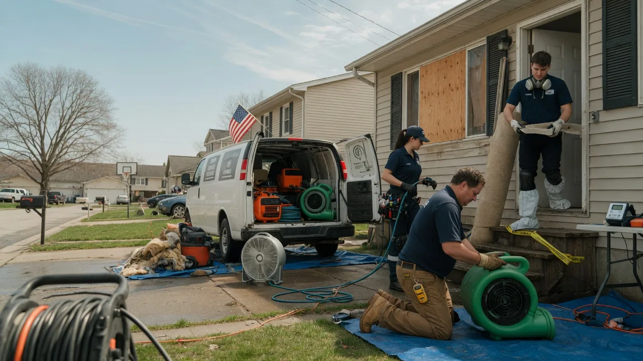Water Damage Restoration in Newell, PA near me